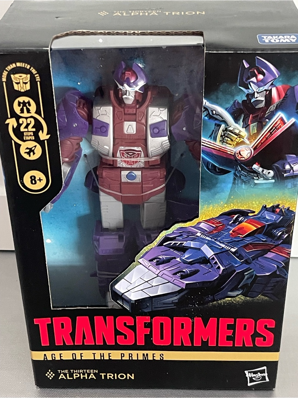 Transformers Age of the Primes the Thirteen Alpha Trion Voyager Class 7” NIP